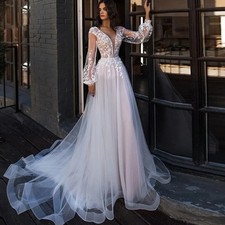 Abiti da sposa maniche lunghe