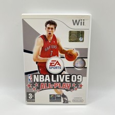 NBA Live 09 All Play Nintendo Wii PAL ITA gioco usato italiano COMPLETO