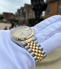 Per Rolex Jubilee Oro Bicolore Alta Qualità 20mm Cinturino Orologio Bracciale Datejust