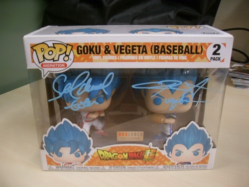 Funko pop vinile firmato goku - pop,