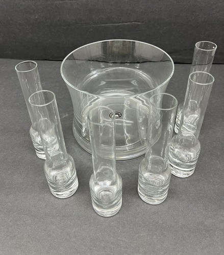 Servizio set vodka cristallo
