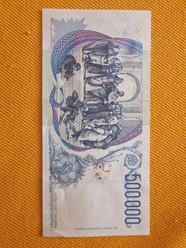 Banconota 500000 lire - banconota, da