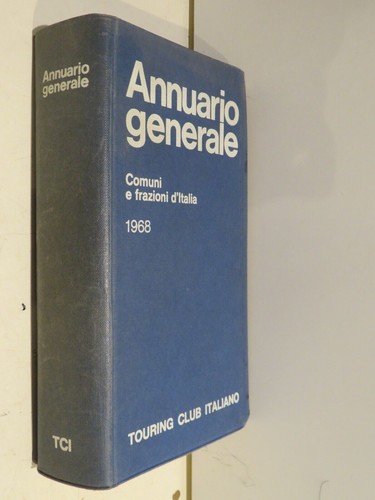 Annuario generale comuni - generale,