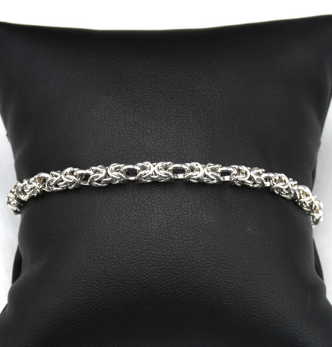 Bracciale maglia bizantina - , in
