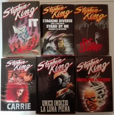Lotto 6 libri STEPHEN KING CDE