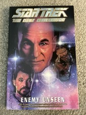 Star Trek The Next Generation: Enemy Unseen Graphic Novel  Wildstorm/DC Comics