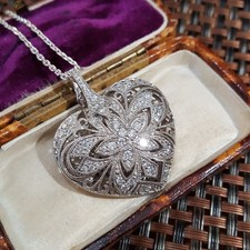 Collana Diamonique in argento