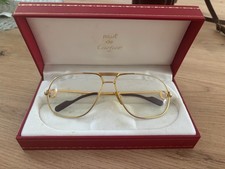 Lunettes Vintage Cartier MUST Vendome Louis plaqué Or