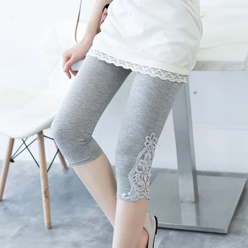 Leggings donna estivi pizzo