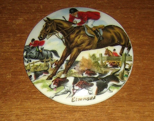 Placchetta miniatura limoges - miniatura,