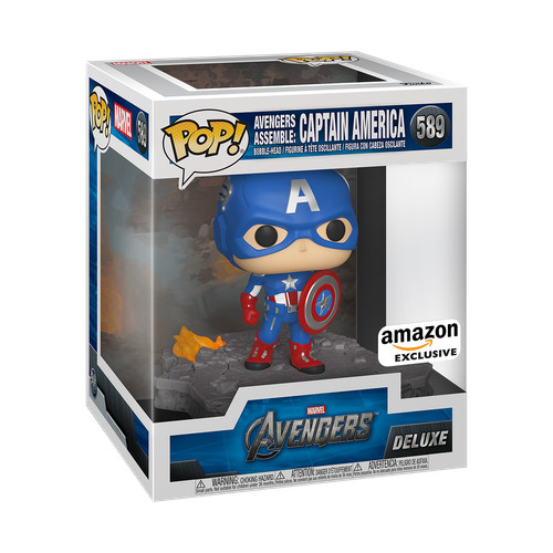 Funko pop deluxe marvel - pop!, deluxe: