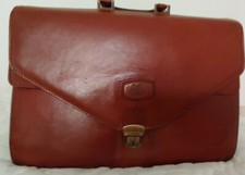 CARTELLA ANNI 70 IN VERA PELLE firmata Cavallari. INTROVABILE