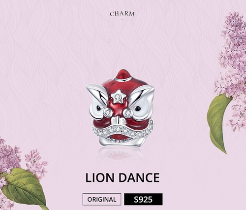 Ciondolo danza leone cinese - ciondolo, in