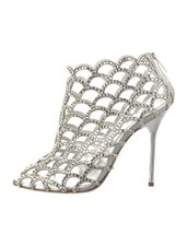 SERGIO ROSSI decolte argento