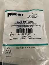 Panduit MINICOM RJ 45 Nero