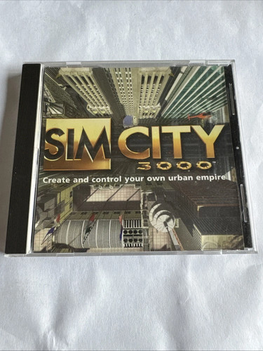 Simcity 3000 rom 1999 - cd-rom,