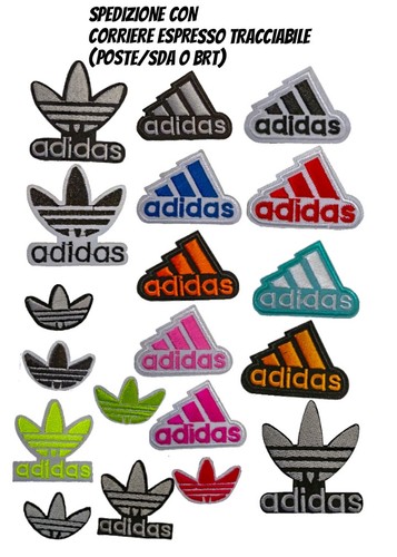 Adidas embroidered iron-on