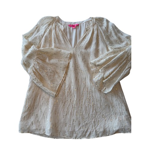 Lilly pulitzer silk gold - pulitzer,