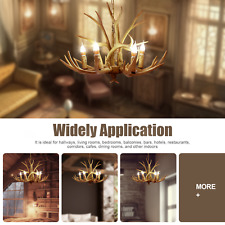 Lampadario corna 6 teste corno