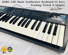 Tastiera sintetizzatore musicale KORG X5D 61 tasti funzionante testato...