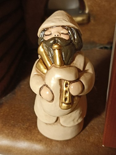 Suonatore cornamusa presepe - suonatore,