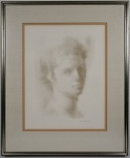 Litografia ritratto Hal