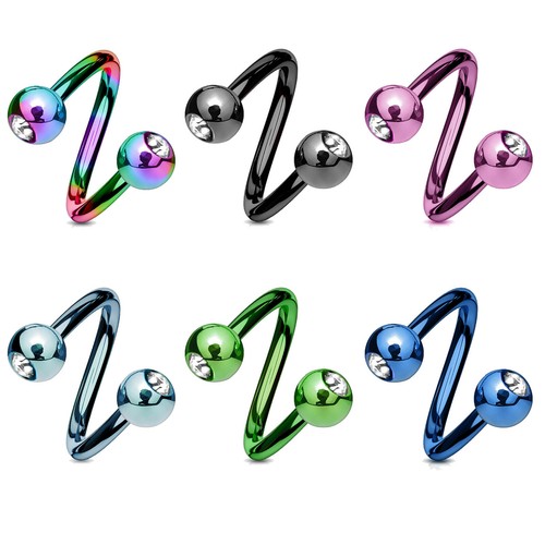Labbro piercing spirale - piercing,