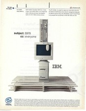 Pubblicità/poster IBM PC
