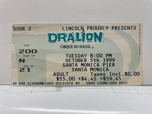 Cirque soleil dralion - cirque,