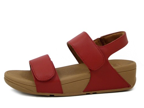 Sandali donna pelle rosso - sandali, in