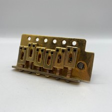 Ponte tremolo oro per chitarra elettrica usato, no grandi danni