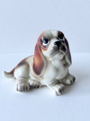 Vintage tall puppy - vintage, basset