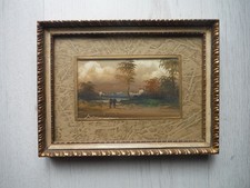 Dipinto vintage paesaggio
