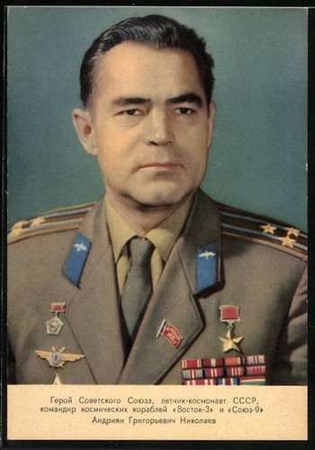 Cosmonauta nikolaev viaggi - cosmonauta, nikolaev,