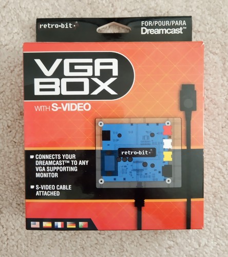 Retro bit dreamcast vga box - retro-bit,