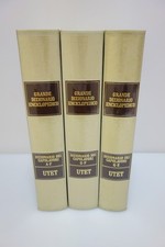 DIZIONARIO DEI CAPOLAVORI UTET GRANDE DIZIONARIO ENCICLOPEDICO GDE COMPL. 3 VOL.