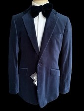 Giacca velluto blu navy - velluto,