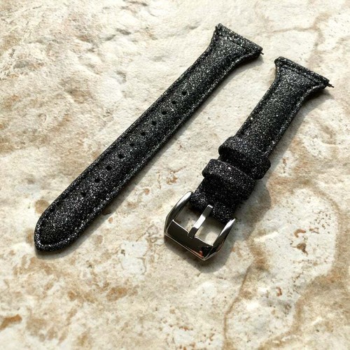 Nero glitter sottile - glitter,