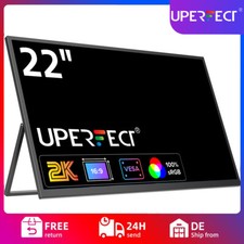 UPERFECT Monitor Portatile, 22,0 Pollici 2K Monitor Portatile 1000:1 Display 1440P IT