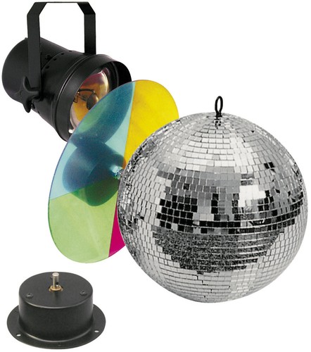 Sfera specchi 20cm motore - specchi,