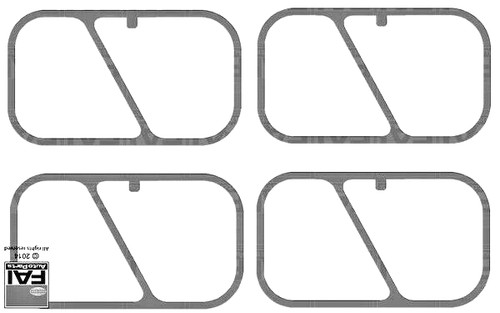 Kit guarnizioni collettore - 4,