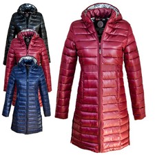 Geographical Norway donna invernale trapuntato giacca cappotto parka lungo caldo giacca invernale