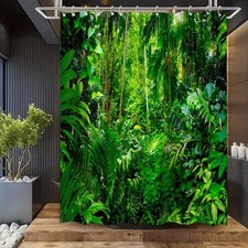 Tenda doccia foresta giungla
