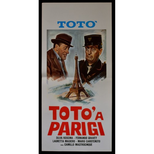 Locandina toto parigi - locandina, silva