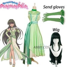 Costume Anime Sirena Melodia Pichi Pitch Toin Rina Cosplay Vestito Principessa/