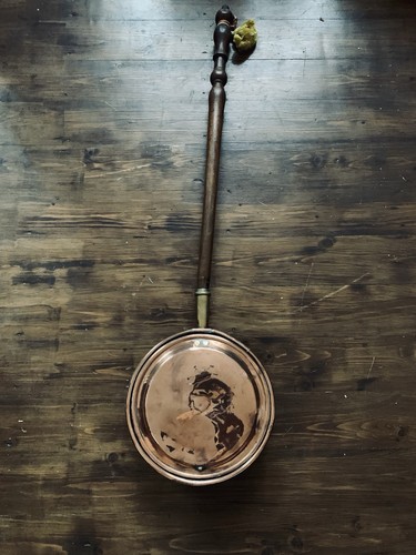 Large antique copper brass - large,
