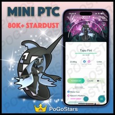Pokémon PTC Go - Shiny Tapu Fini - Area Selvaggia Globale✨Sfondo Speciale✨
