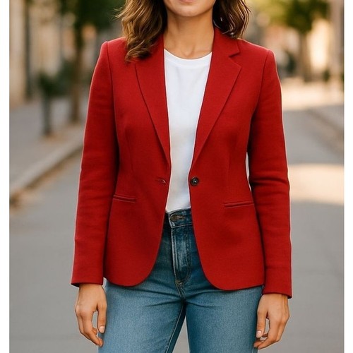 Blazer max mara rosso singolo - max,