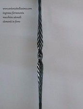 pz 20 paletto in ferro battuto