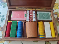 scatola da gioco vintage carte DAL NEGRO TREVISO nuove, e fiches